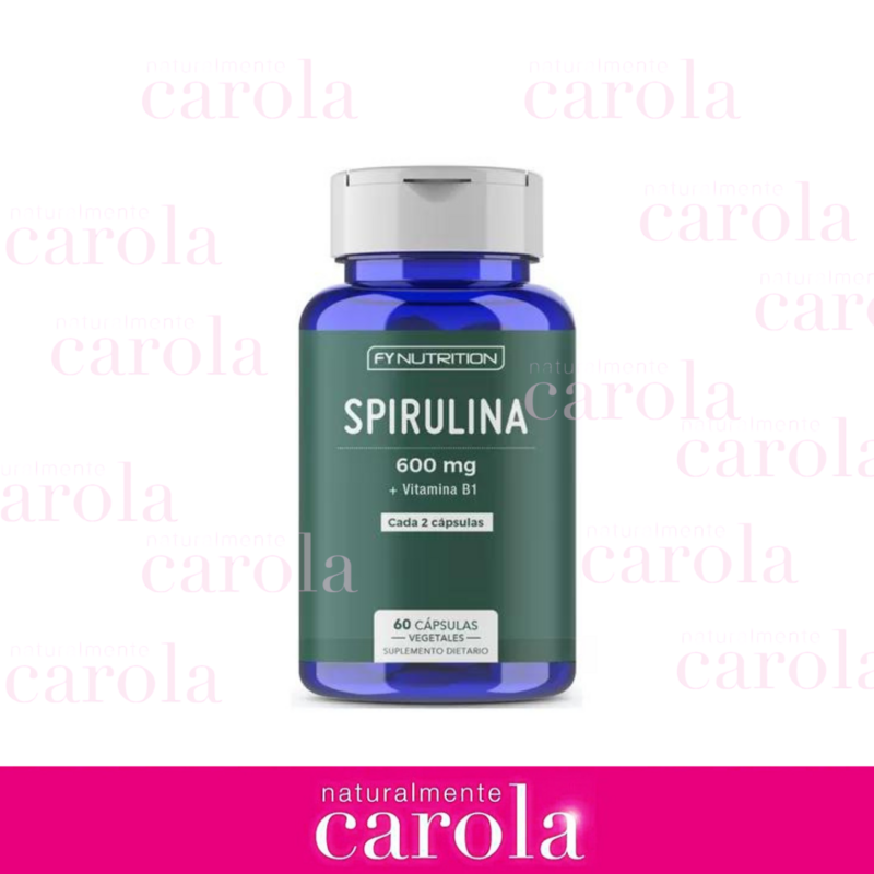ESPIRULINA 600mg. 60Cap Veg.