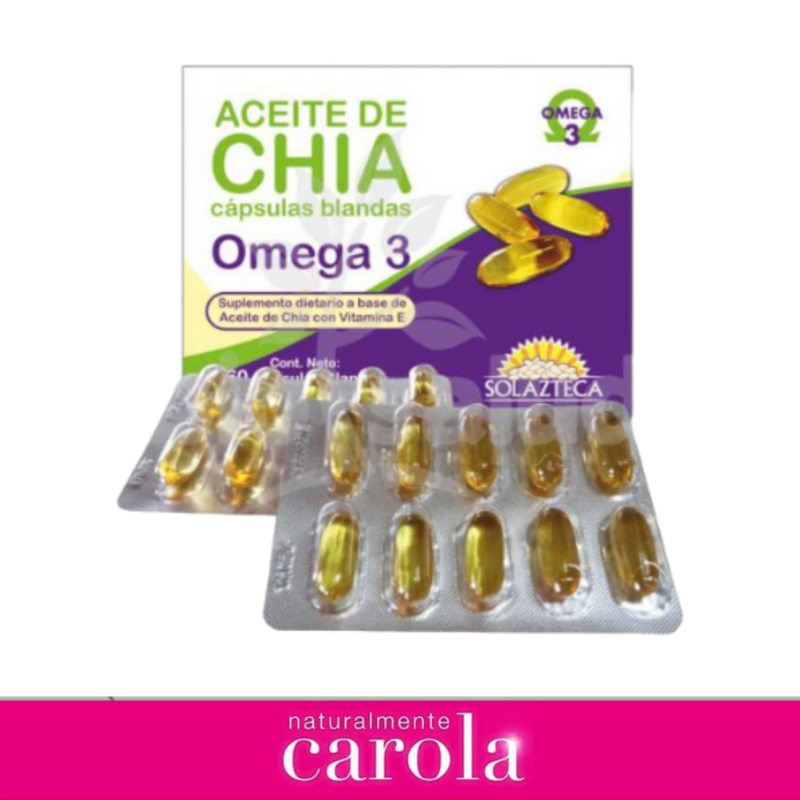 ACEITE DE CHÍA OMEGA 3 x30 caps.
