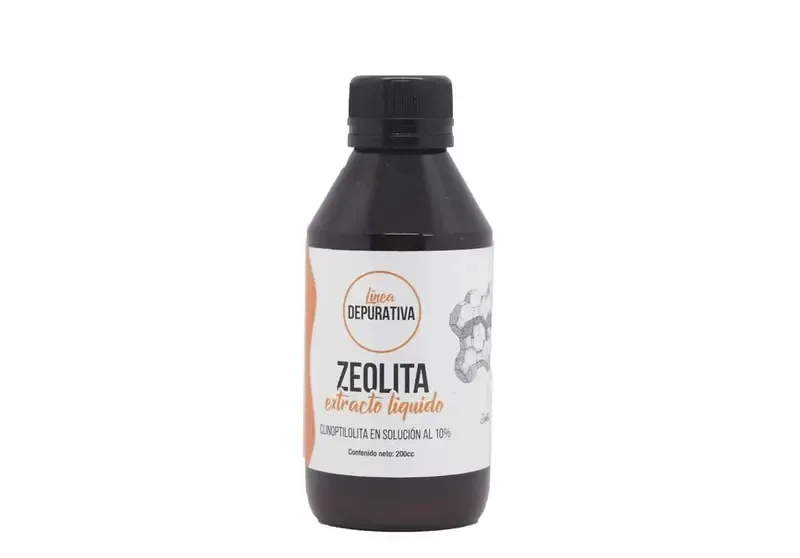 ZEOLITA SOLUCION AL 10% «PRAMA» EXTRACTO LIQUIDO LINEA DEPURATIVA 200CC