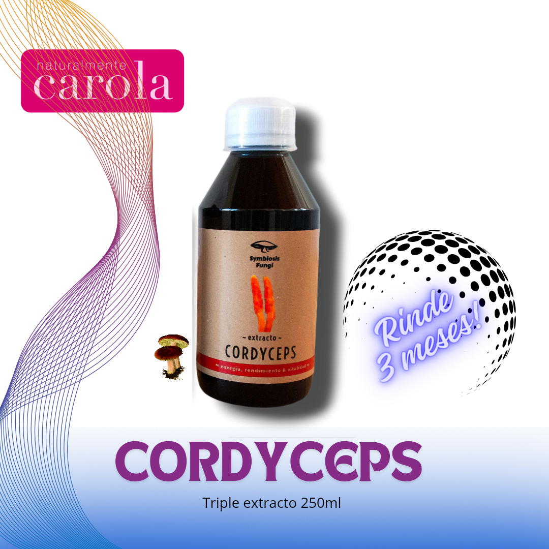 CORDYCEPS HONGO MEDICINAL TRIPLE EXTRACTO 250ml
