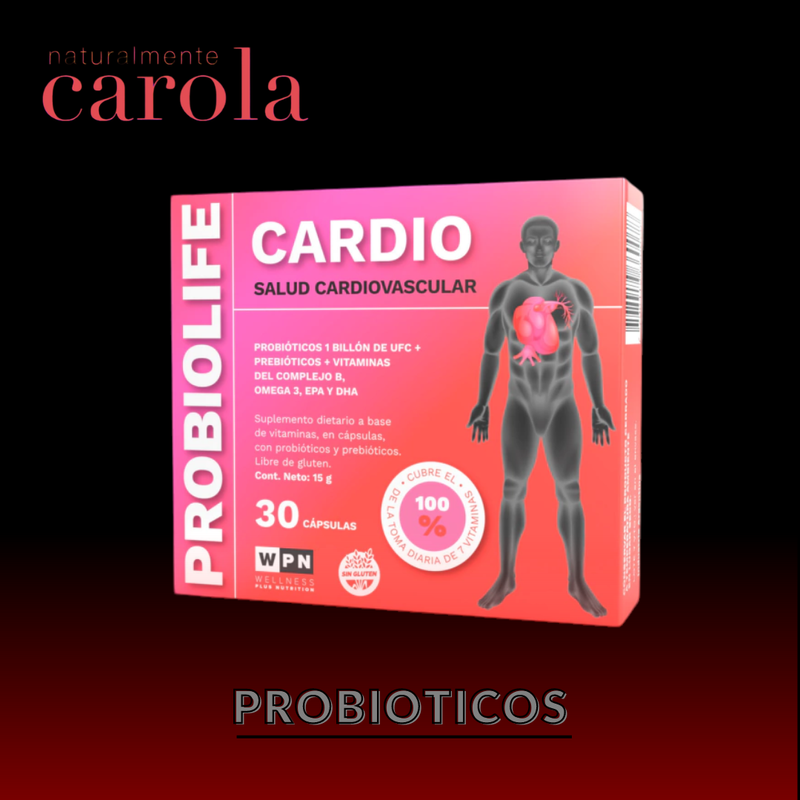 PROBIOTICO CARDIO WPN 30caps. PROBIOTICO CARDIO WPN 30caps.