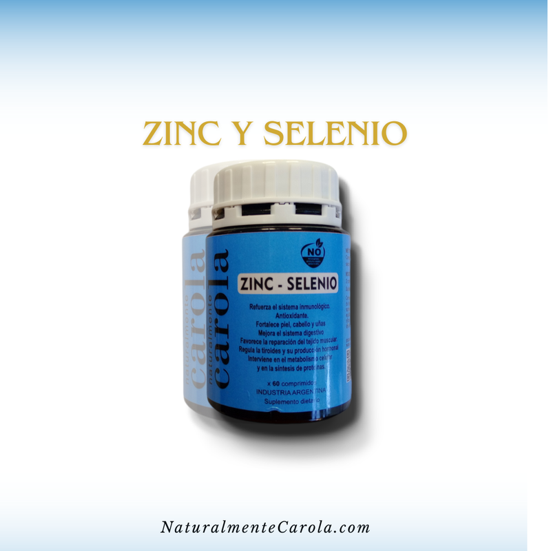 ZINC Y SELENIO DE ALTA PUREZA X60 comprimidos.