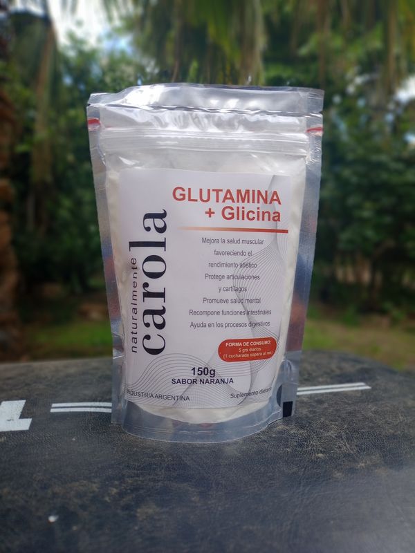 GLUTAMINA +Glicina polvo 150gr.