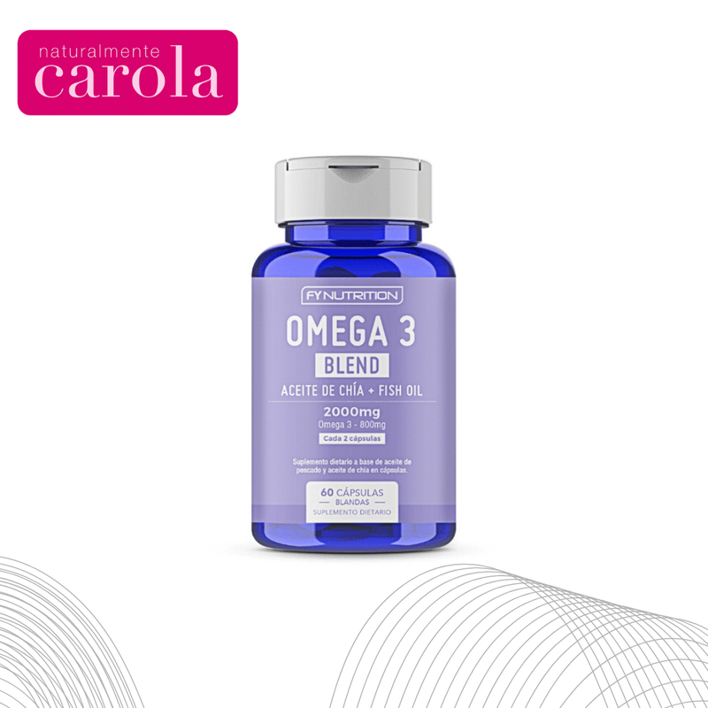 OMEGA 3 BLEND -CHIA + FISH OIL X60caps..
