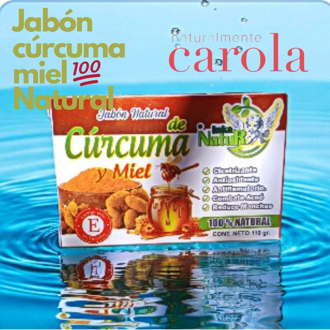 JABÓN DE CURCUMA Y MIEL