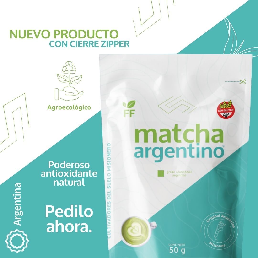 TE VERDE MATCHA 50gr. GRADO CEREMONIAL. ORGANICO. MISIONES