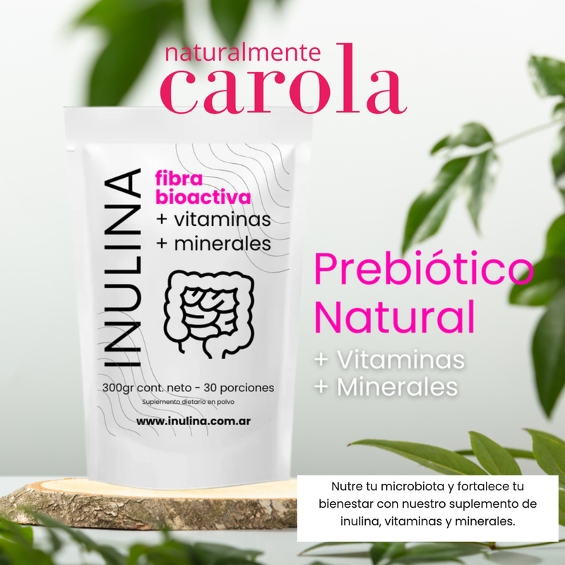 INULINA PREBIÓTICO NATURAL x300gr.