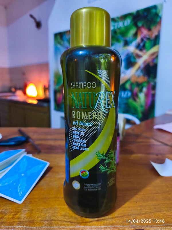 SHAMPOO ORGANICO DE ROMERO 1L.