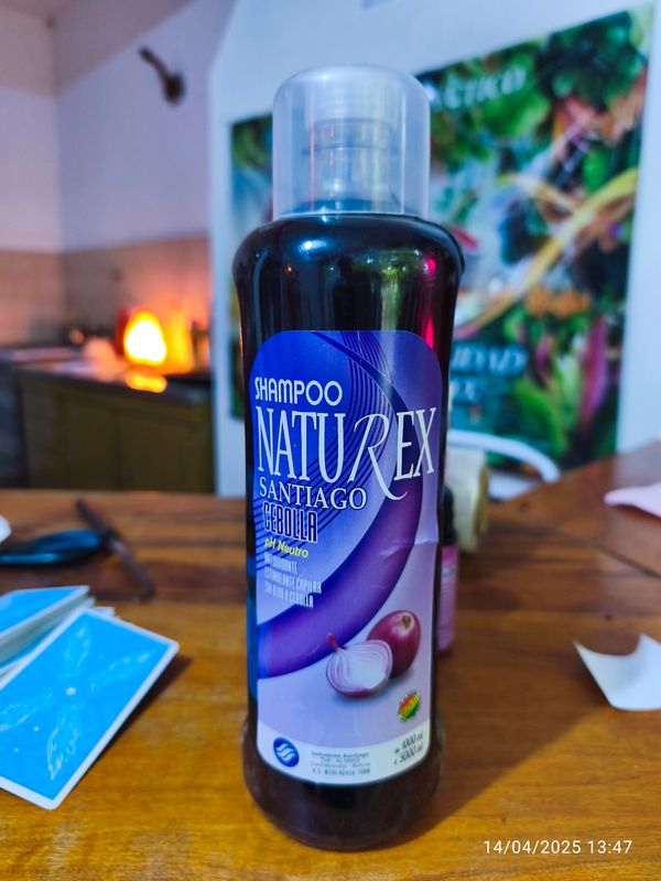 SHAMPOO ORGANICO DE CEBOLLA 1L.