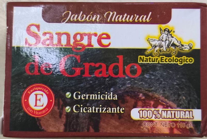 Jabón cicatrizante y germicida Sangre de Drago