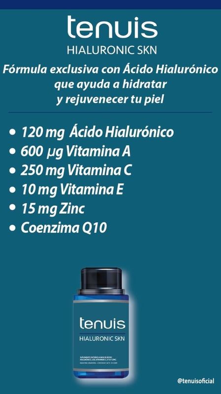 HIALURONICO SKIN 30 comprimidos 