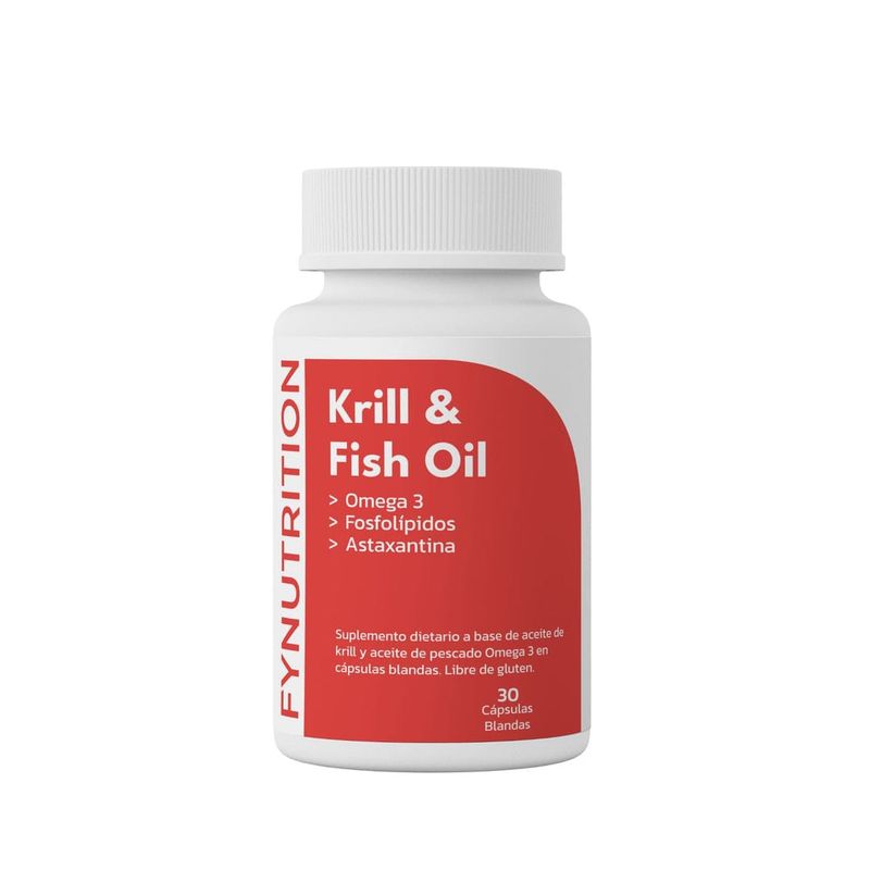 Krill y Fish 30 capsulas blandas