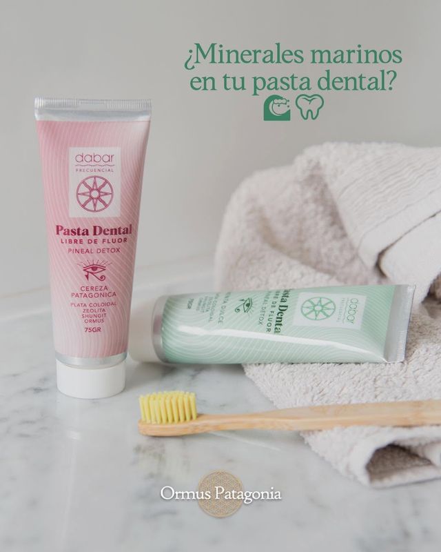 Pasta Dental sin fluor sabor cereza 75 gr.Dabar