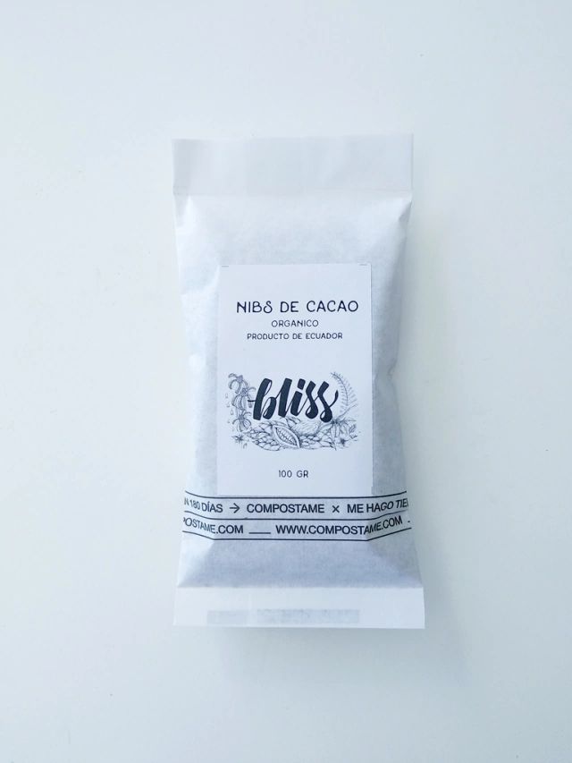 NIBS DE CACAO ORGÁNICO DEL ECUADOR 100 GR