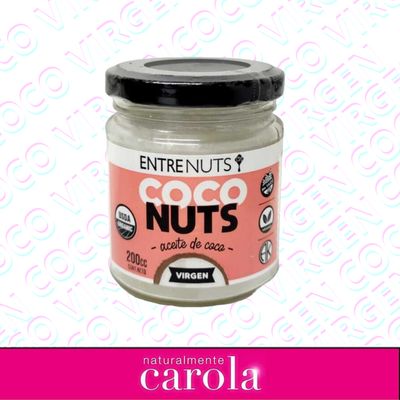 ACEITE DE COCO VIRGEN ORGANICO COMESTIBLE 200CC ACEITE DE COCO VIRGEN ORGANICO COMESTIBLE 200CC