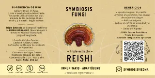 REISHI HONGO MEDICINALES X60caps.