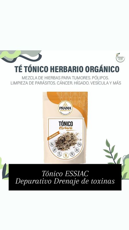 TÓNICO HERBARIO ESSIAC. PRAMA TÓNICO HERBARIO ESSIAC. PRAMA
