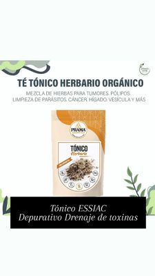 TÓNICO HERBARIO ESSIAC. PRAMA
