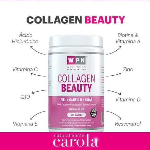 COLÁGENO HIDROLIZADO Beauty Complex WPN 300gr. COLÁGENO HIDROLIZADO Beauty Complex WPN 300gr.