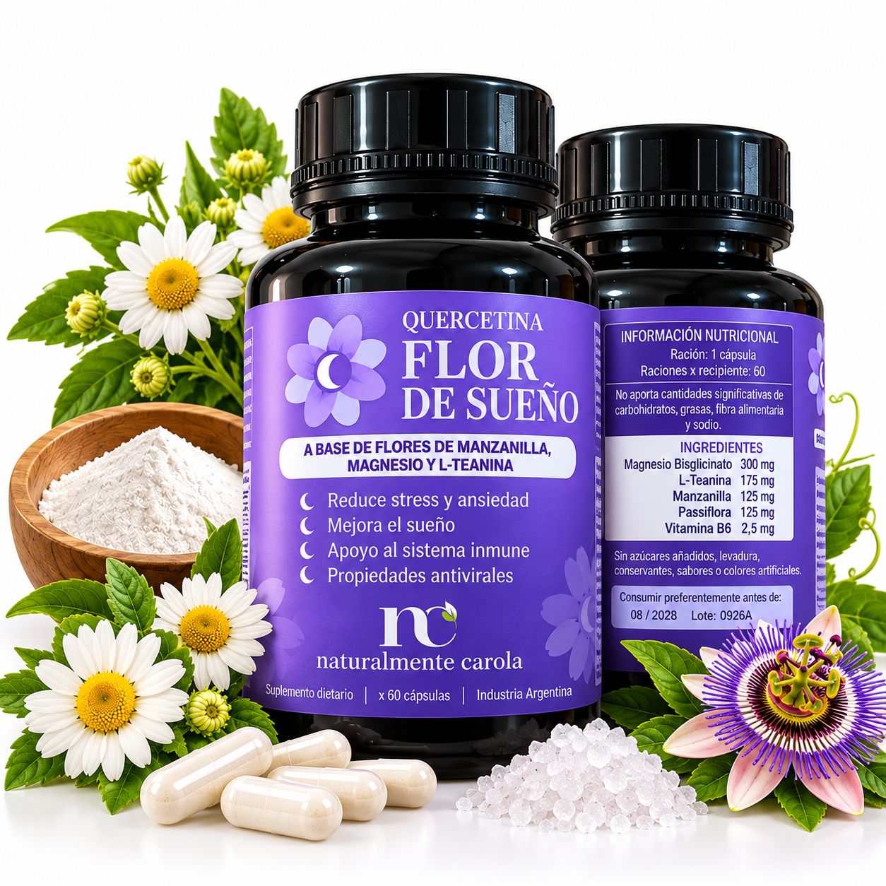 FLOR DE SUEÑO BISGLICINATO DE MAGNESIO 
