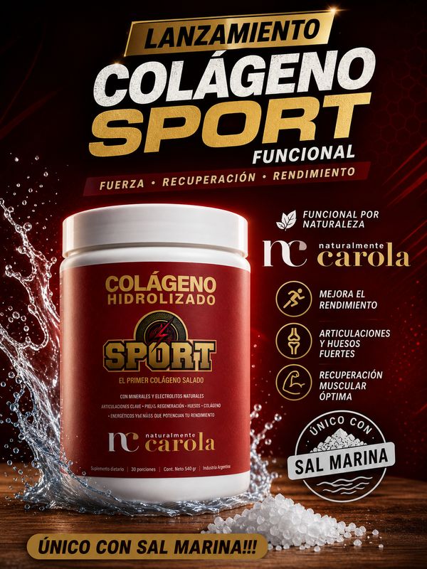 COLÁGENO SPORT CON SAL MARINA NaturalmenteCarola