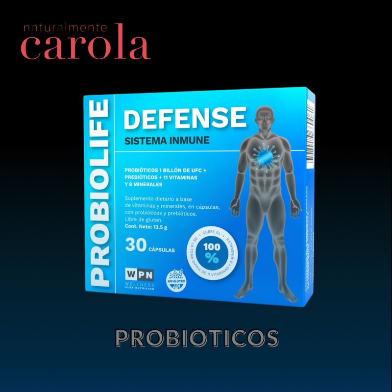 PROBIÓTICO DEFENSE WPN 30caps. PROBIÓTICO DEFENSE WPN 30caps.
