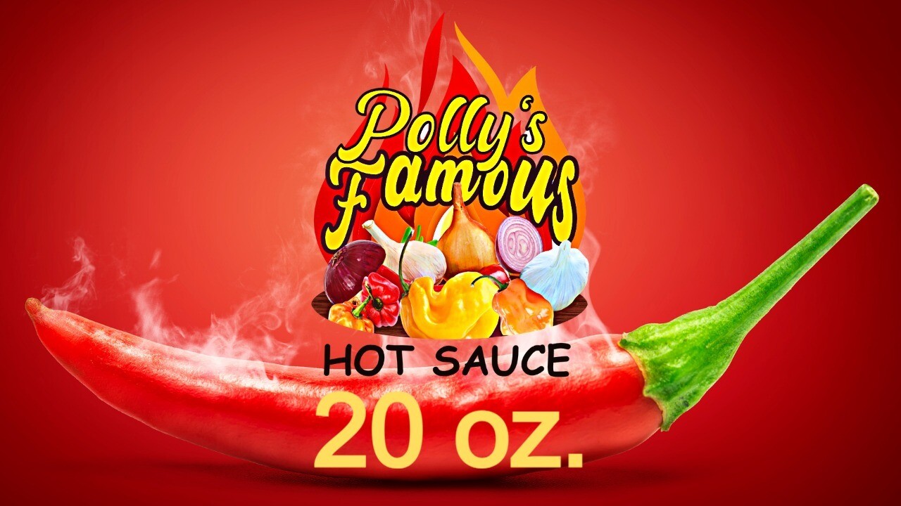 Polly's Famous Hot Sauce - 20 oz