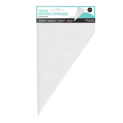 pack of tipless piping bags 10&quot;