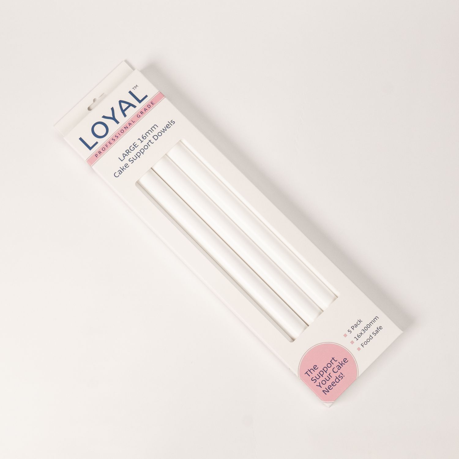 pack of 5 large cake dowels