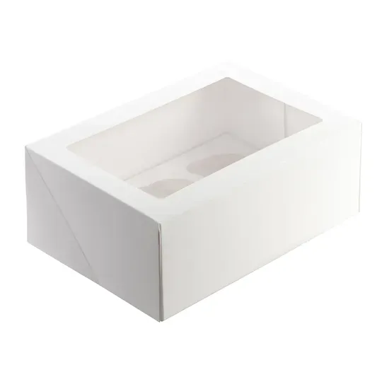 6-hole cupcake box