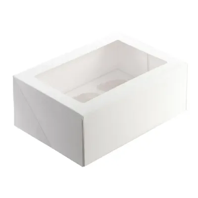 6-hole cupcake box