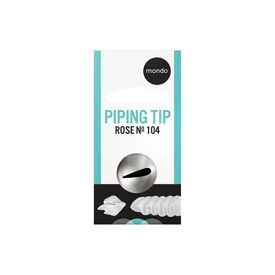 piping tip rose 104
