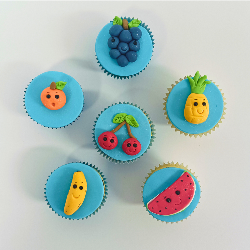 (Kids) Tutti Frutti Cupcakes