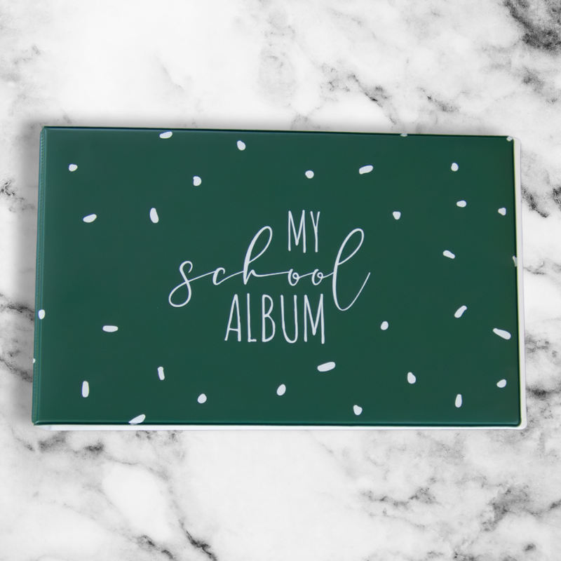My School Photo Album Emerald