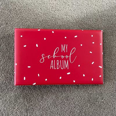 My School Photo Album Cherry