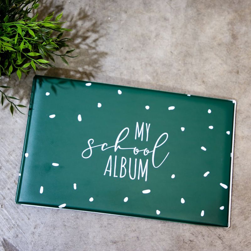 My School Photo Album Emerald