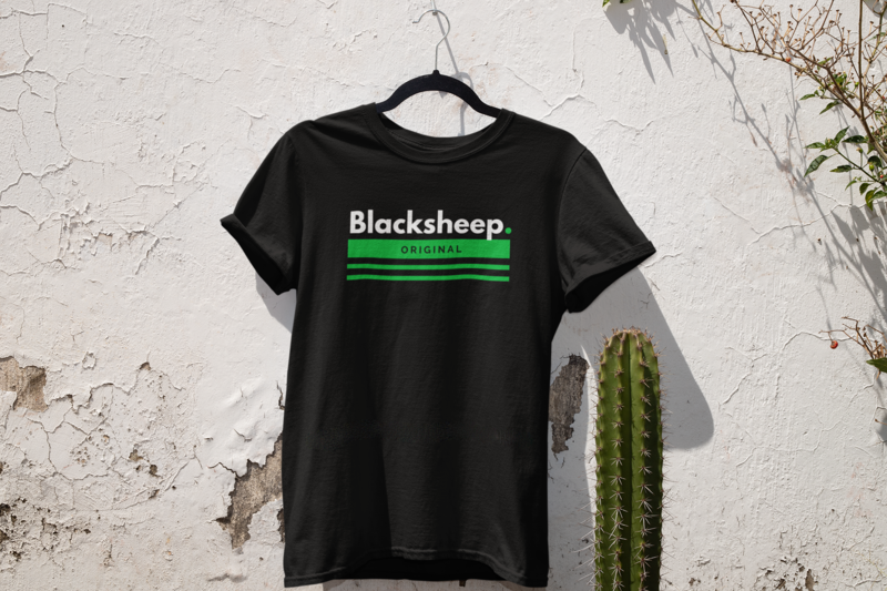 Black Green Stripes