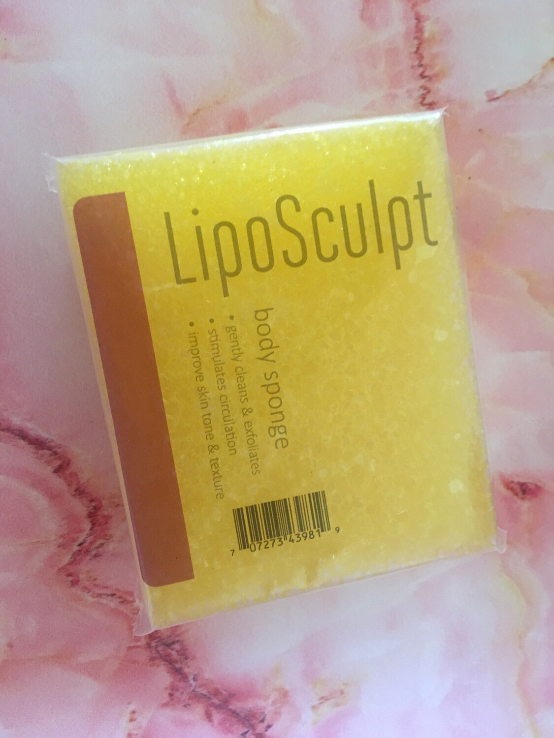 Exfoliating sponge