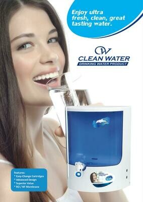 Clean Water 8L RO Water Purifier with TDS Adjuster &amp; Mineral Booster MRP Rs.12,800/-
