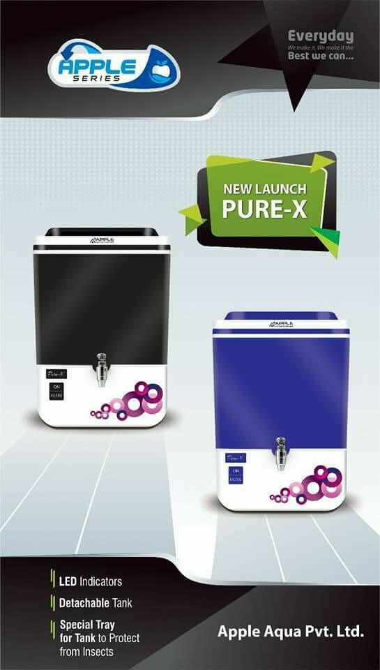 Apple Pure X 12L RO+UV Water Purifier with TDS Adjuster &amp; Mineral Booster MRP Rs.14,500/-