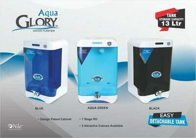 Aqua Glory 13L RO + UV Water Purifier with TDS Adjuster &amp; Mineral Booster MRP Rs.16,500/-