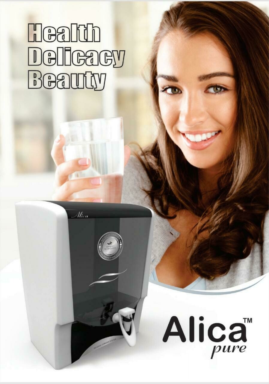 Alica 10L RO+UV Water Purifier with TDS Adjuster & Mineral Booster MRP  ,500/-