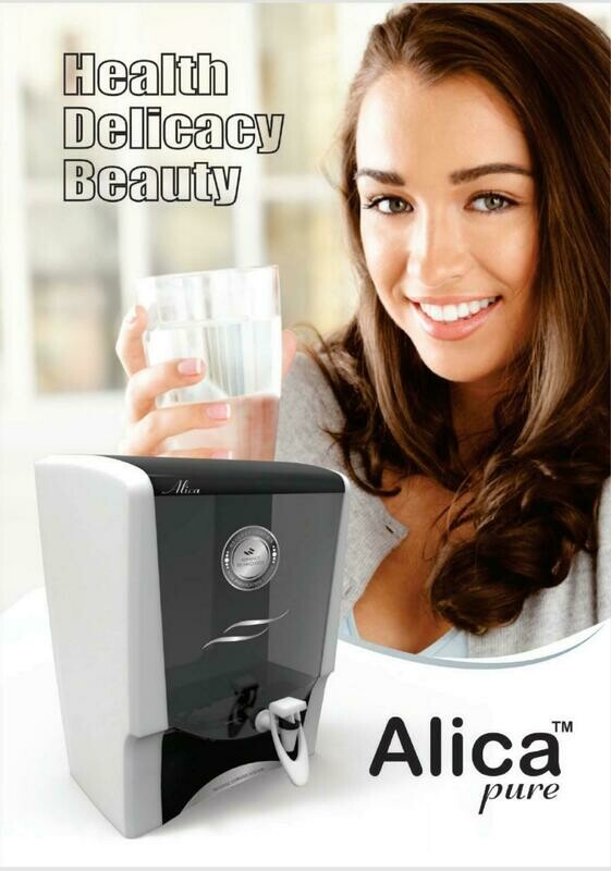 Alica 10L RO+UV Water Purifier with TDS Adjuster &amp; Mineral Booster MRP Rs.14,500/-