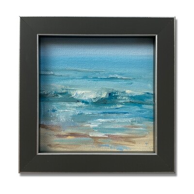 Meerbild im Rahmen 12,5x12,5 cm Meerbild im Rahmen 12,5x12,5 cm