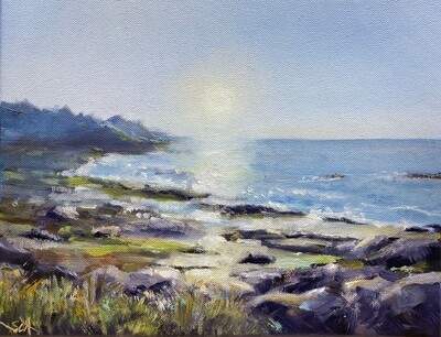 Bild Meerbild Bretagne Original 30x24 cm Bild Meerbild Bretagne Original 30x24 cm
