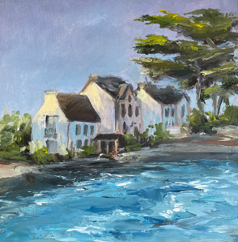 Bild Bretagne Meer Meerbild 20×20 cm
