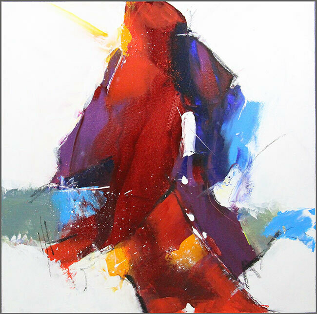 Bild abstrakt 40x40 cm