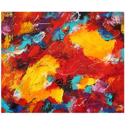 Bild abstrakt 150x120 cm