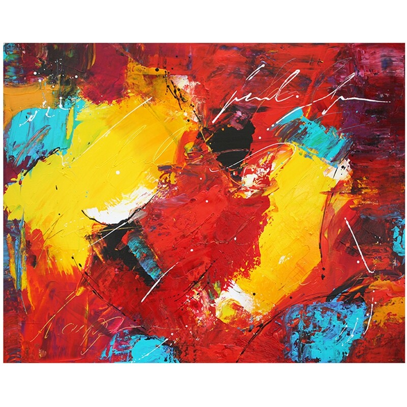 Bild abstrakt 100x80 cm