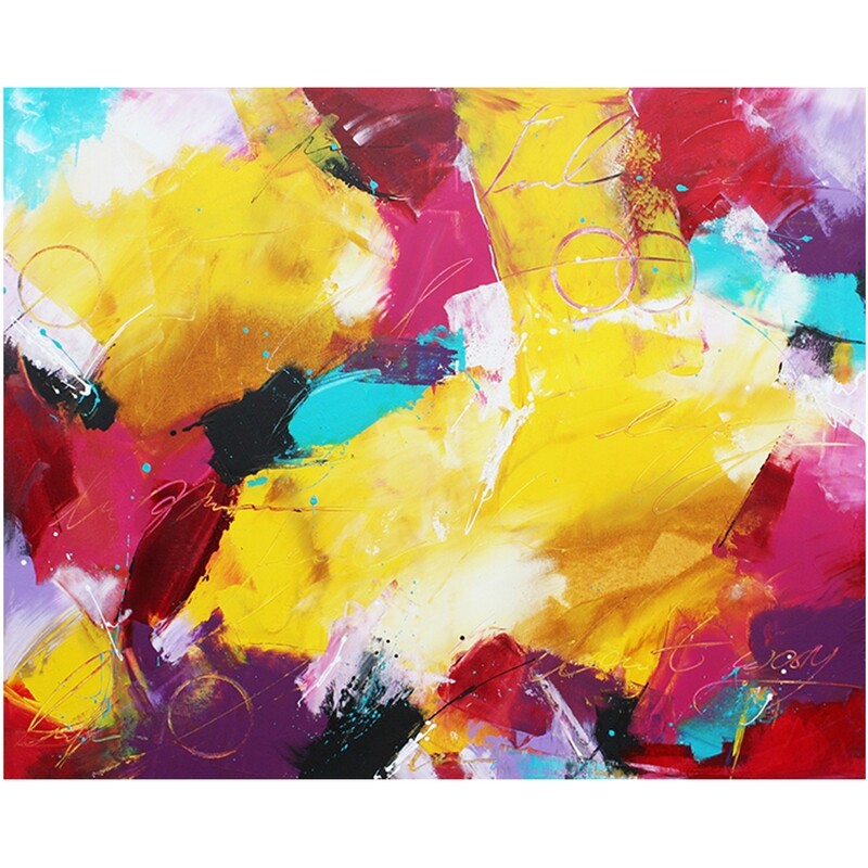 Bild abstrakt 100x80 cm